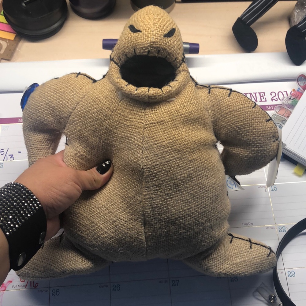 Oogie boogie from Nightmare before Christmas